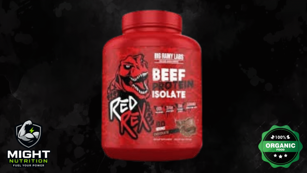 Red Rex Beef Protein Isolate 4lb By Big Ramy Labs