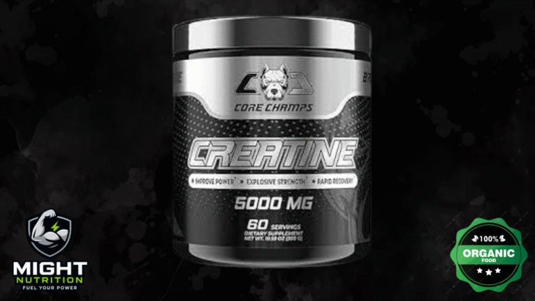 Creatine Monohydrate Powder 5000mg 60 Servings By Core Champs