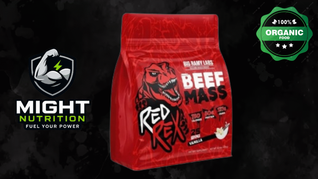 Red Rex Beef Mass Gainer 10.7lb By Big Ramy Labs